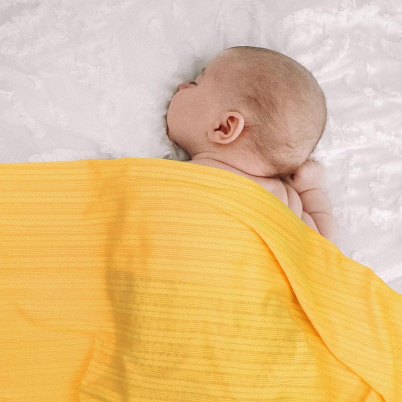 DRESHOW BQUBO Newborn Receiving Blanket Toddler Warm for Girls with Bow Hat and Bow Headband Shower Gift - Image 4
